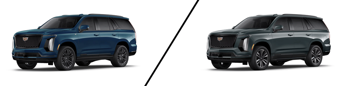 2025 Cadillac Escalade Luxury vs 2025 Cadillac Escalade Sport
