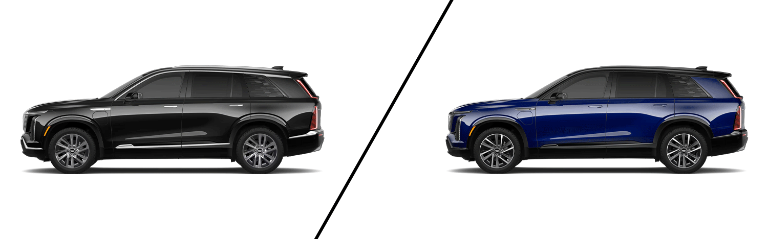 2026 Cadillac VISTIQ Luxury vs 2026 Cadillac VISTIQ Sport